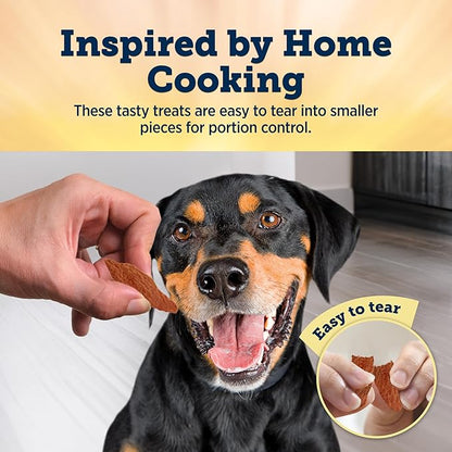 Blue Buffalo True Chews Premium Jerky Cuts Dog Treats, Made in the USA with Natural Ingredients, Beef, 20-oz Bag