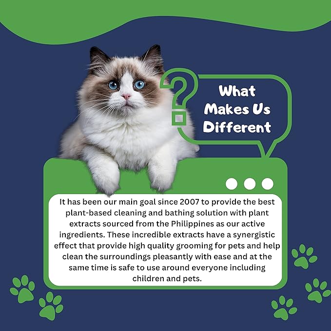 Waterless Pet Shampoo: No-Rinse Foaming Dry Shampoo Spray for Dogs & Cats - Cleanses, Hydrates, & Neutralizes Odor, pH-Balanced, Safe for Sensitive Skin & Licking, 500 ml