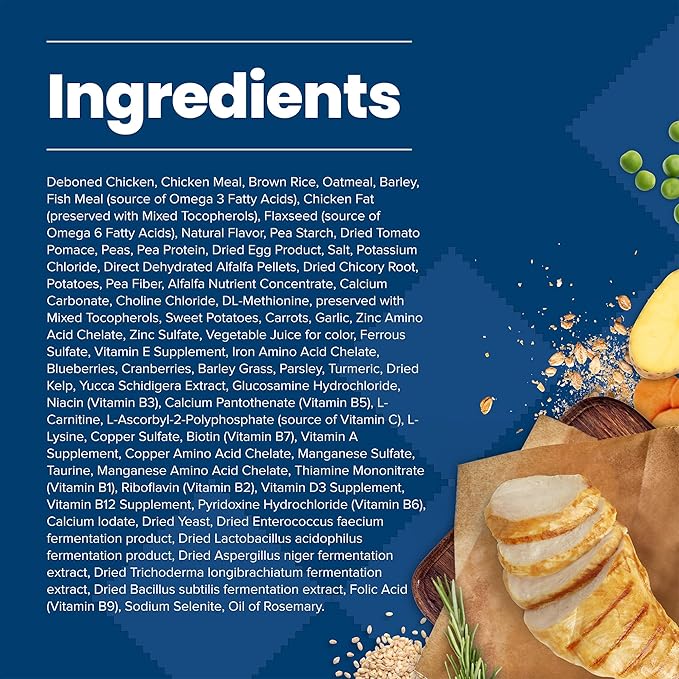 Blue Buffalo Life Protection Formula Adult Small Breed Dry Dog Food, Supports High Energy Needs, Made with Natural Ingredients, Chicken & Brown Rice Recipe, 15-lb Bag