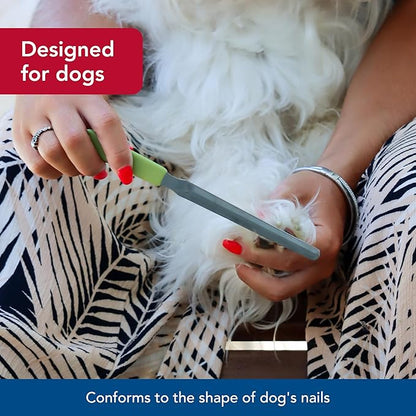 Coastal Pet Safari Dog Nail File - Ensure a Smooth Finish After Cutting - Remove Burs from Outdoor & Indoor Dogs - One Size