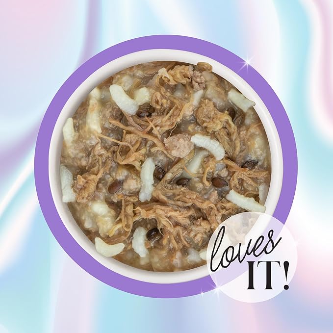 Weruva Paris Hilton Pamper Like Paris Natural Wet Dog Food, Beef and Rice, 2.75oz Cup (Pack of 10)