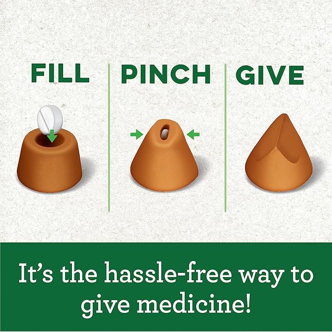 Greenies Pill Pockets Soft Dog Treats, Chicken, Tablet, 3.2 Oz. (Pack Of 6)