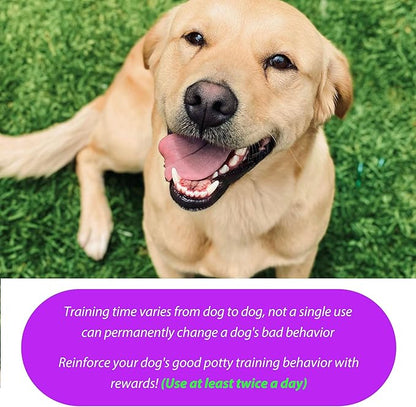 Dog Potty Training Spray & Dog Deodorant Spray, Assisted Puppy Potty Trainingï¼_liminate Dog Urine Odor, (3.38 Fl Oz Spray Set)