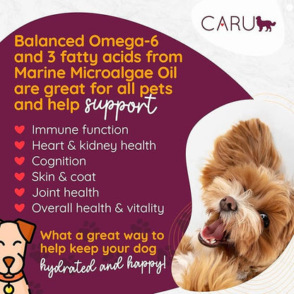 Caru - Classics Turkey Stew for Dogs - Healthy Wet Dog Food or Food Topper - Balanced Omega Blend - 12.5 oz Cartons - Pack of 4