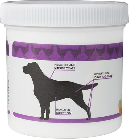 Eggshell Membrane Collagen for Dogs - Non-Gelatin and Non-Bone Marrow Based, All Natural Premium Dog Collagen Powder from Eggshell Membranes: Supports Pet HIPS, Joints, Nails, Fur and Digestion.