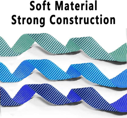 azuza 3 Pack Dog Collars Comfortable and Adjustable Nylon Dog Collars for for Small Dogs, S (11-16inch)ï¼_reen, Blue and Royal Blue