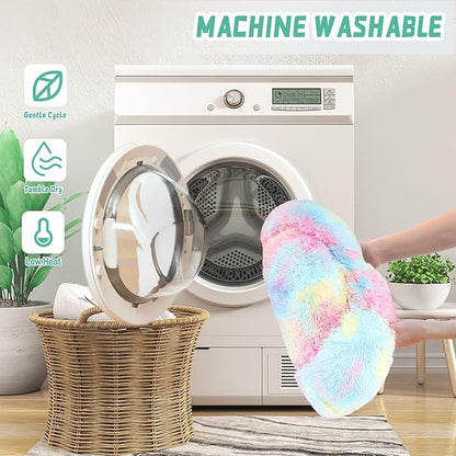 NOYAL Calming Donut Dog Bed for Small to Medium Dogs & Cats - Plush Faux Fur Anti-Anxiety Pet Bed with Machine Washable Cover & Non-Slip Base