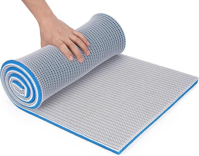 Aquarium Filter Media Sponge Pad, Multi-Layer Foam Filter Floss for Fish Tank Filters Accessories (47.24"x15.75"x0.6")