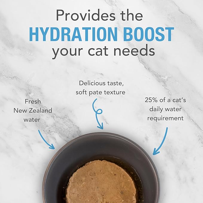 Feline Natural Wet Cat Food Pate, Beef Feast, 6 Oz Cans (Pack of 12), Grain Free, Made in New Zealand with Grass-Fed and Finished Beef, Single Source, Limited Ingredient