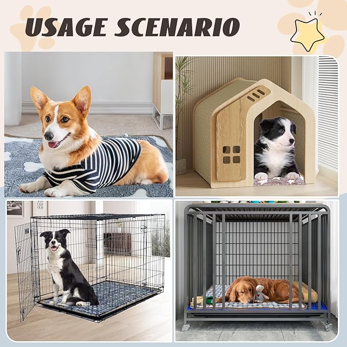 6 Pcs Washable Guinea Pig Blankets Absorbent Small Animal Fleece Bedding Cage Liners Reusable Pet Pee Pad Sleep Mat Pad Cover for Hamster Ferret Rabbit Chinchilla Hedgehog (24" x 47")