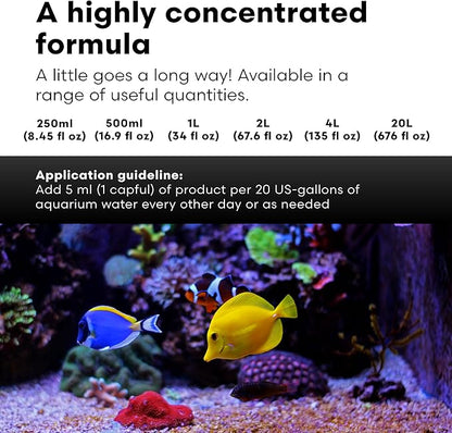 Brightwell Aquatics Magnesion Liquid Salt Water Conditioner - Concentrated Magnesium Supplement For Reef and Marine Aquariums, 16.9 fl oz