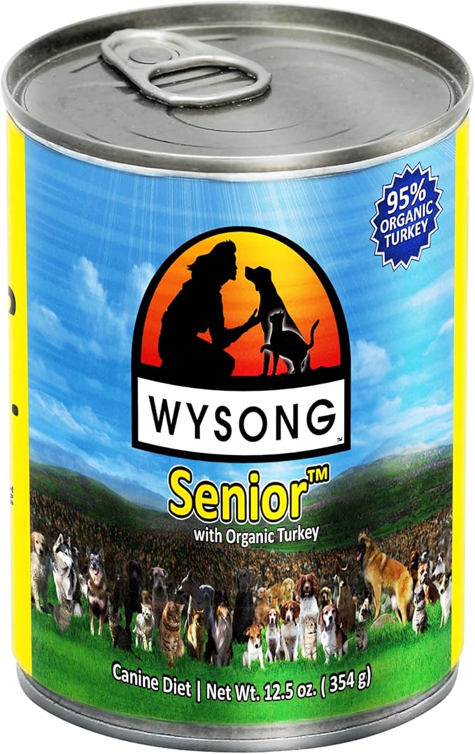 Wysong Senior™ with Organic Turkey Canned Dog Food