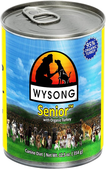 Wysong Senior™ with Organic Turkey Canned Dog Food