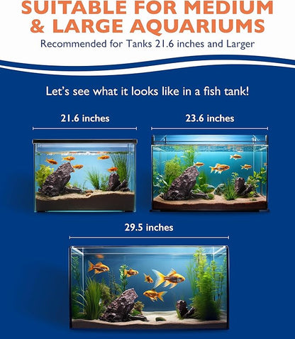 Large Aquarium Rock Decor  Natural Resin Rock Formation for Fish Tank, Ideal Aquarium Rocks Aquascaping Decor for Aquascaping & Tank Landscaping