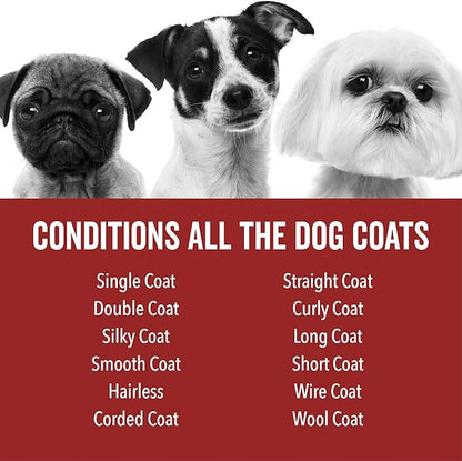 Pride and Groom DogDays Nourishing Dog Conditioner | Tearless, Hypoallergenic Formula for Allergies, Itching & Dry Skin | Natural Detangler for Dogs | Extends Life of Dog Groom | 16 oz