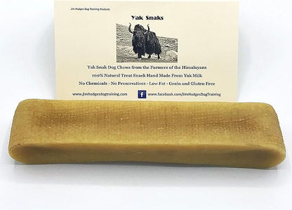 Yak Snak Dog Chews - All Natural Hard Cheese Himalayan Dog Treats - Long Lasting Dog Chews, Made from Yak Milk, Small, Medium. Large & Extra Large Sizes (XXL 1-Pack)