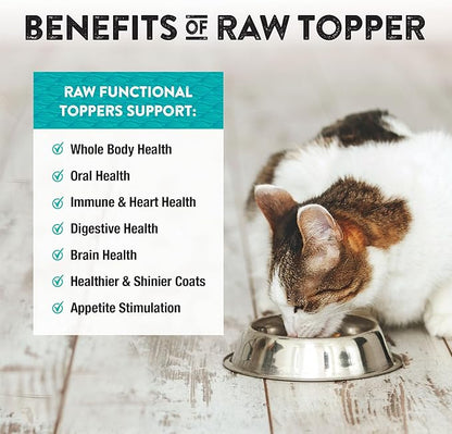 Northwest Naturals Freeze-Dried Chicken Breast with Green Lipped Mussels - Functional Topper - for Dogs and Cats - Limited Ingredients, Human Grade, All Natural - 5 Oz (Pack of 2)