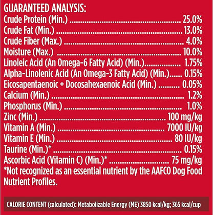 Nutrish Dry Dog Food, Real Beef, Pea & Brown Rice Recipe Whole Health Blend for Adult Dogs, 6 lb. Bag (Rachael Ray)