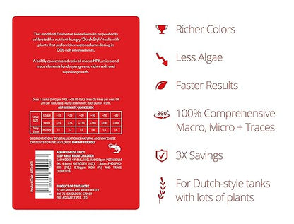 2HR Aquarist All-in-one Aquarium Plant Fertilizer APT E Estimative Index (500ml)
