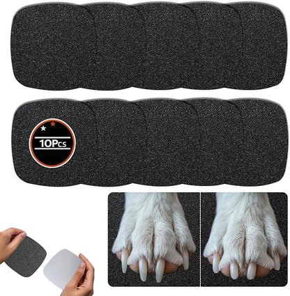10 Pcs Dog Claw Care Sandpaper - Replacement Sandpapers for Dog Nail File Board Scratch Pad,Dog Claw Grooming Supplies