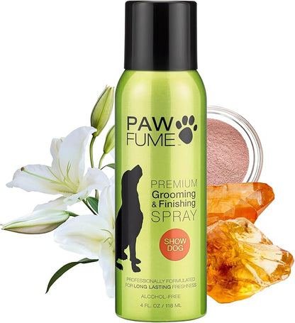PAWFUME Dog Perfume Spray Long Lasting Scent for Grooming, Show Dog, 1-Pack  Keep Your Pup Fresh All Day  Hypoallergenic, Alcohol-Free, Detangling & Moisturizing  Salon-Quality Dog Cologne Spray