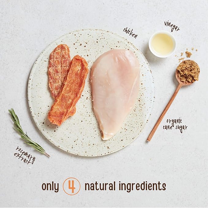 Full Moon Chicken Jerky Healthy All Natural Dog Treats Human Grade Made in USA Grain Free 12 oz