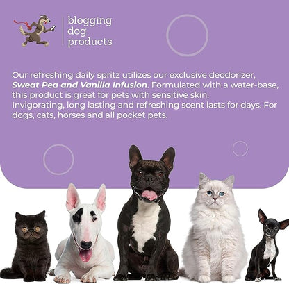 Dog Perfume Spray Long Lasting - Pet Odor Eliminator - Dog Cologne Spray - Premium Dog Deodorant Spray for Smelly Dogs - Refreshing Dog Deodorizer Spray for Grooming