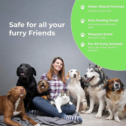 Dog Perfume Spray Long Lasting - Pet Odor Eliminator - Dog Cologne Spray - Premium Dog Deodorant Spray for Smelly Dogs - Refreshing Dog Deodorizer Spray for Grooming