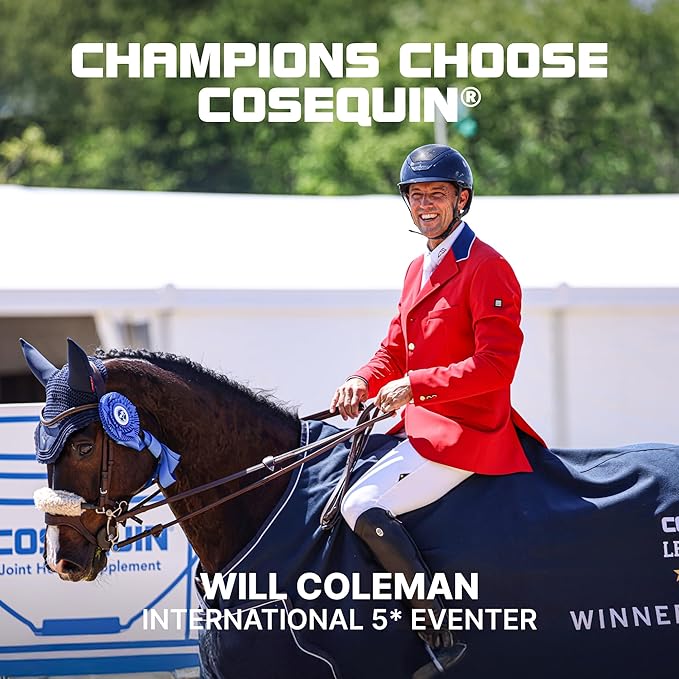 Nutramax Cosequin ASU Pellets Joint Health Supplement for Horses - Pellets with Glucosamine and Chondroitin, 1420 Grams