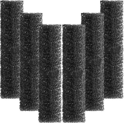 AquaMiracle Aquarium Filter Replacement Sponge, Fish Tank Filter Replacement Parts, Including 6 x Filter Sponge