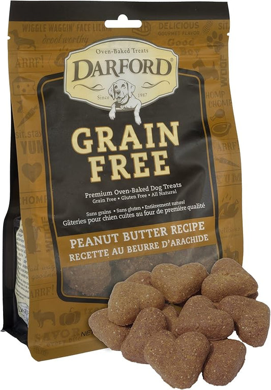 Grain Free Peanut Butter Recipe Dog Treats, 12oz