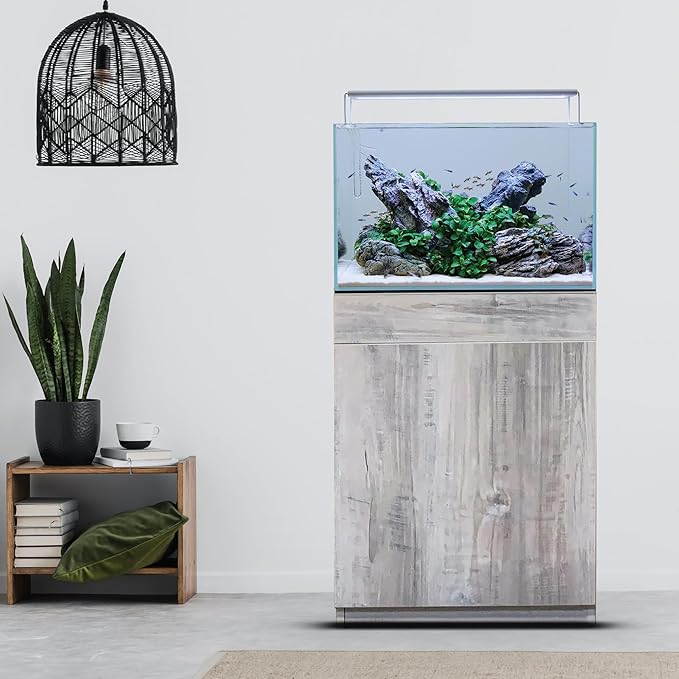 SereneSun 18" RGB+W Freshwater Aquarium Terrarium Reptile LED Light with 24 Hour Color Timer and Remote Control| RGB + 6,500K White | For Fish Tank, Reptile, Terrarium & Plants | Fits 18" to 24"