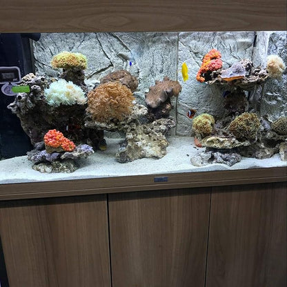 KZKR Upgraded Aquarium Light LED Full Spectrum 48-60 inch Foldable Hood Lamp for Freshwater Marine Plant Multi-Color Decorations Light (24"+24")