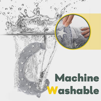 Dog Calming Pillow, Glow in The Dark Dog Put Head on, Soft Question Mark Pillows for Dogs, Kids, Adults, Washable Dog Bed Pillow, Cozy Dog Body Pillow (L Gray)