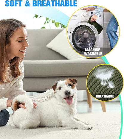 10 in 1 Pet Grooming Hammock Harness with Nail Clippers/Trimmer, Nail File, Comb,Dog Nail Hammock, Dog Grooming Sling for Nail Trimming/Clipping (XXXL/Under 140lb, Khaki Green)