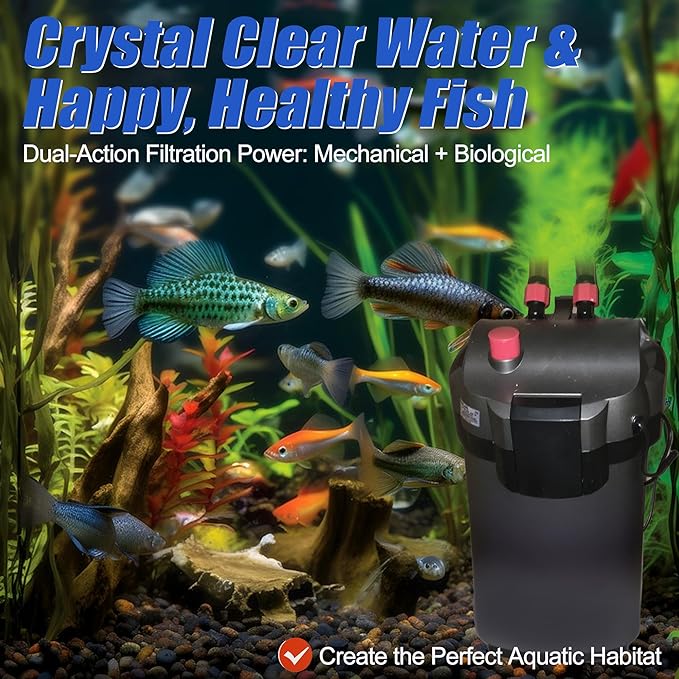 8 PCS Replacement Filter Pads for MarineLand for Magniflow 360/400 Canister Filters, Upgraded 3-in-1 Coarse (Activated Carbon) & White Floss Media - Mechanical & Biological Filtration