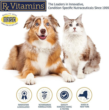 Rx Vitamins Canine Minerals - Essential Minerals for Dogs - Calcium, Magnesium, Iron Supplement, Bone and Joint Supplement for K9, Immune Support - 16oz