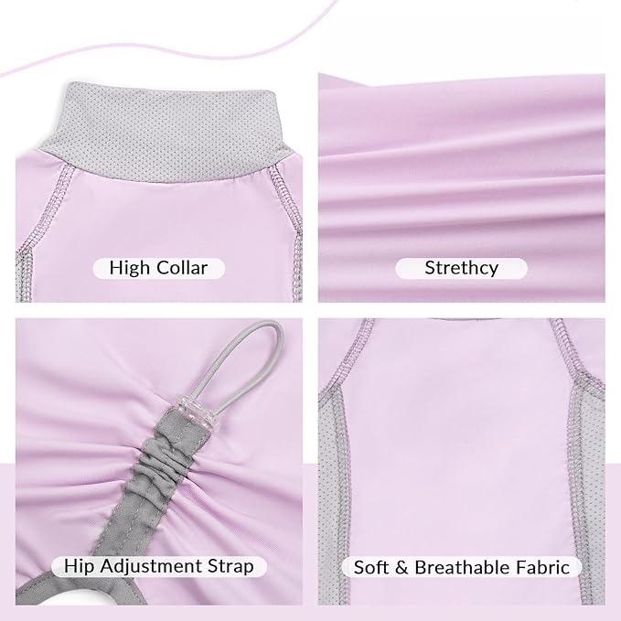 Dog Sun Protection Shirt, UV Shirt for Dogs, Lightweight Breathable Cooling Vest, Quick Dry Dog Summer Clothes for Small Dogs