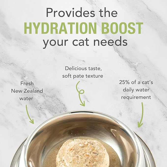 Feline Natural Wet Cat Food Pate, Chicken & Lamb Feast, 3 Oz Cans (Pack of 24), Grain Free, Made in New Zealand with Cage-Free Chicken and Grass-Fed, Free-Range Lamb