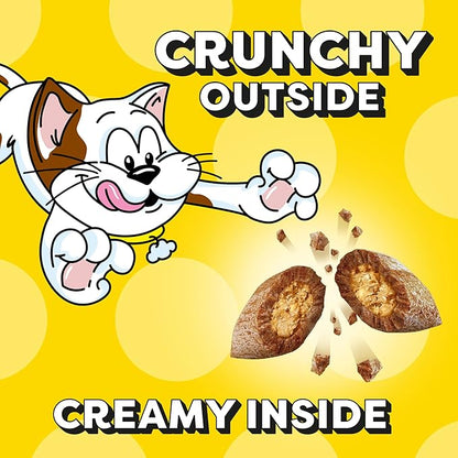 Temptations Classic Crunchy and Soft Cat Treats, Savory Salmon Flavor, 16 oz. Tub