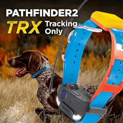 Dogtra Pathfinder 2 TRX Additional Receiver Dog GPS Tracker LED Light Orange Collar SmartWatch Compatible Rechargeable Waterproof Free Offline Maps No Subscription No Monthly Fee Smartphone Required