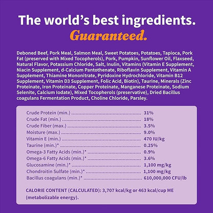 Halo Elevate Dry Dog Food, Grain Free Red Meat Recipe, 3.5lb