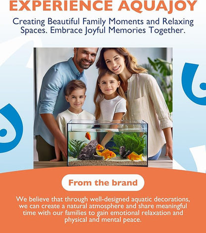 Large Aquarium Rock Decor  Natural Resin Rock Formation for Fish Tank, Ideal Aquarium Rocks Aquascaping Decor for Aquascaping & Tank Landscaping