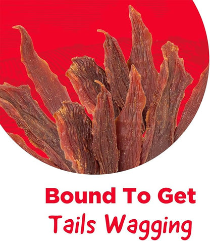 Duck Jerky Tender Dog Treats, High Protein, Low Fat, No Artificial Colors, 16 oz