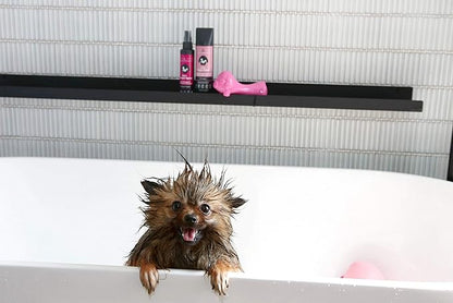 Rufus & Coco 3-in-1 Natural Pamper Spray | Detangle, Shine & Deodorize | Paraben Free with no Build up Mist| Hypoallergenic Fresh Fragrance