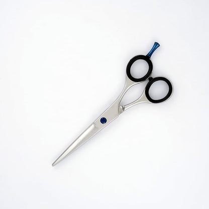 5.5" Professional Pet Grooming Scissors with Blue Screw Bright Polish Finish