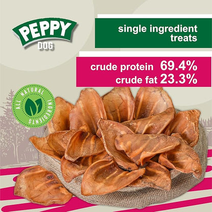 Natural Dog Treats  15 Count (1.4 lb) | Single Ingredient | Rawhide Alternative | Healthy Chews for All Breed