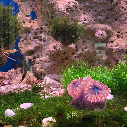 ABOOFAN Aquarium Coral Ornaments, Artificial Coral Reef Aquarium Ornament Reef Decor for Fish Tank Landscape Decoration