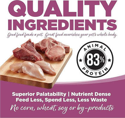 NutriSource Element Series Wild Range Dry Dog Food, Chicken, Pork & Bison, 12LB