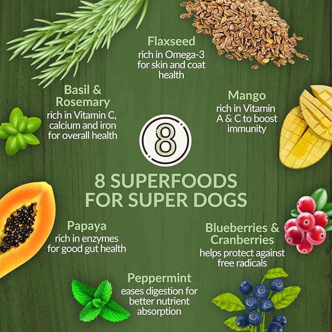 Wishbone Pasture New Zealand Lamb Dry Dog Food, Gluten-Free, Grain-Free Formula for Overall Pet Health - 4 lb